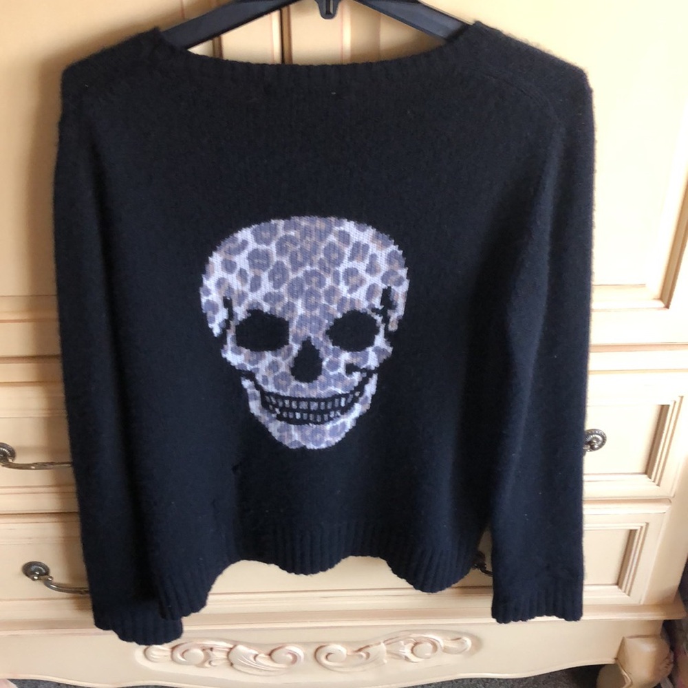 Skull Cashmere sweater - Picture 2 of 11